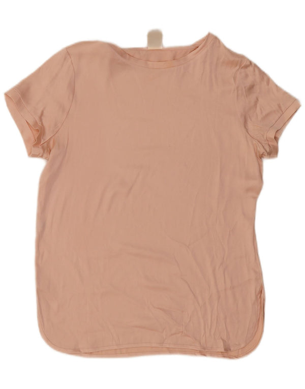 PINKO Womens T-Shirt Top UK 14 Medium Pink