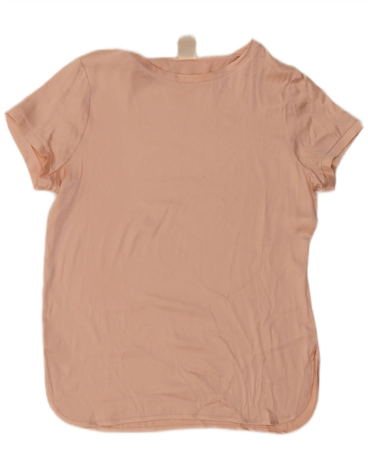 PINKO Womens T-Shirt Top UK 14 Medium Pink