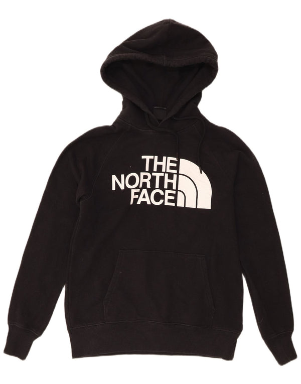 Felpa con cappuccio grafica da donna The North Face UK 6 XS cotone nero