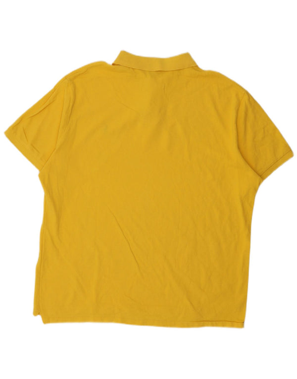 Polo Ralph Lauren da uomo personalizzata slim fit 2XL gialla