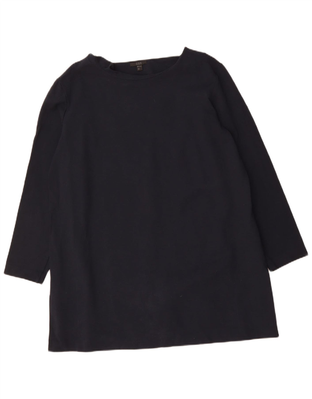 Abito tunica da donna COS UK 16 Large in viscosa blu navy