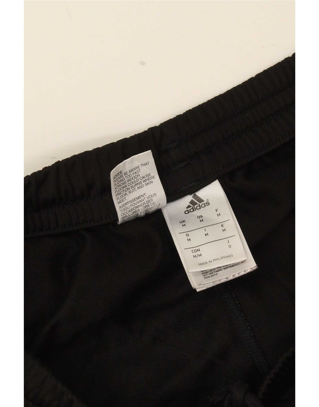 Pantaloni da tuta da uomo Adidas Joggers medio poliestere nero