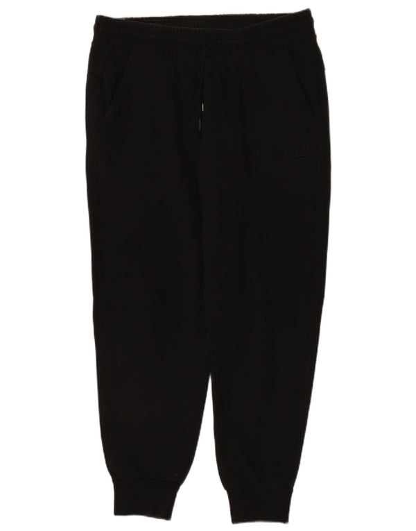 Pantaloni da tuta da uomo Puma Joggers grandi in cotone nero
