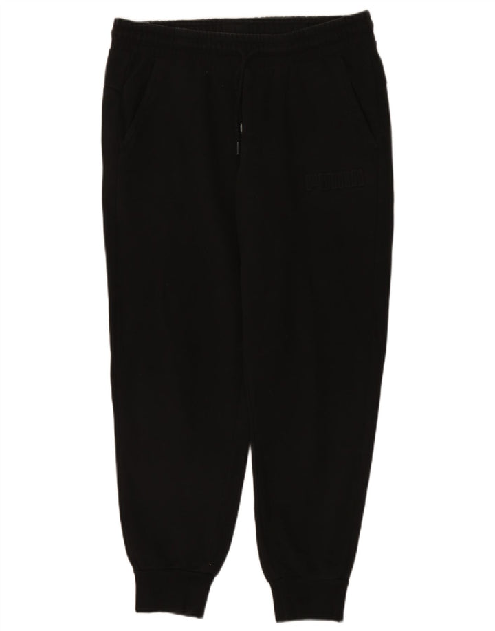 Pantaloni da tuta da uomo Puma Joggers grandi in cotone nero