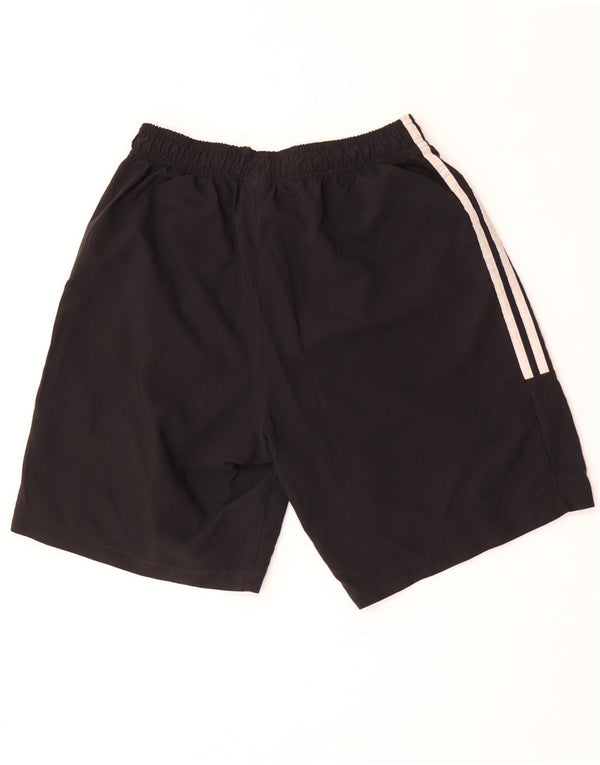 Adidas Mens Sport Shorts UK 12 Medium  Black Polyester