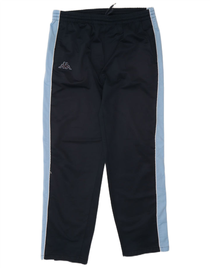 Pantaloni da tuta da uomo Kappa Joggers Large Blu Navy Colourblock Poliestere