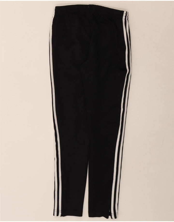 Pantaloni della tuta da donna Adidas UK 10 piccoli poliestere nero
