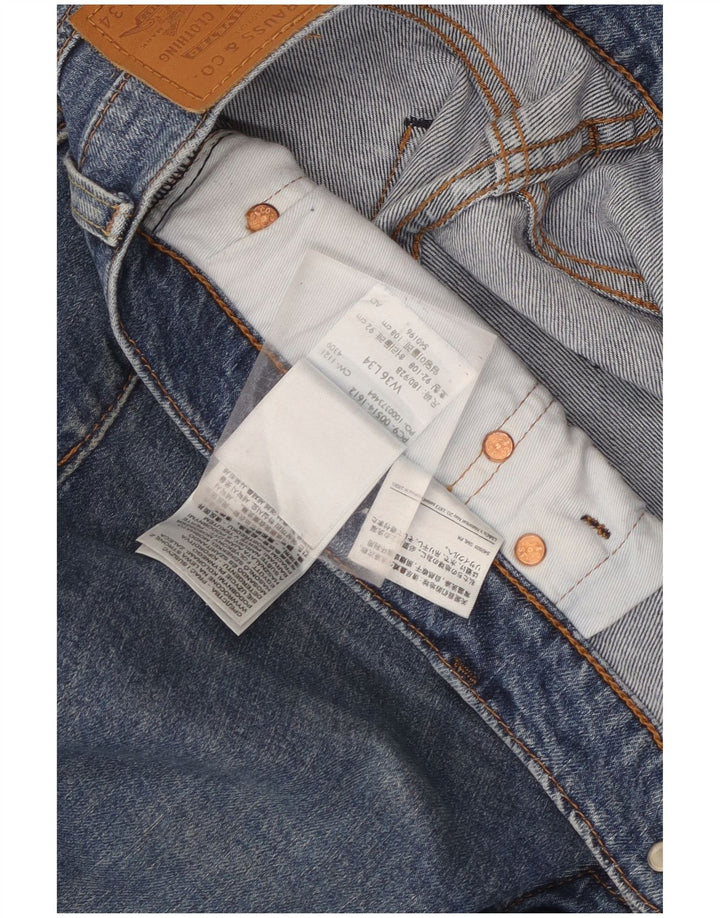 Levi's Uomo 514 Jeans dritti W36 L34 Cotone Blu