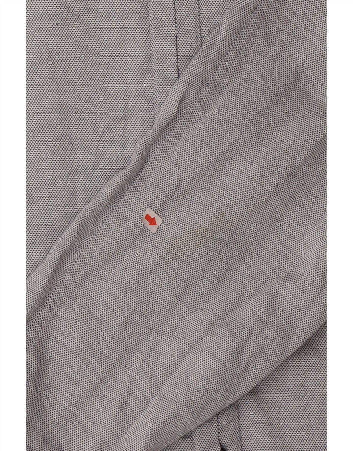 Camicia da uomo Dkny grande in cotone grigio