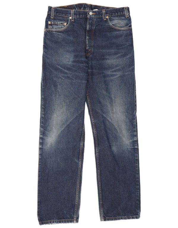 Levi's Mens 505 Straight Jeans W36 L33 Blue