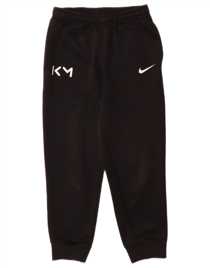 NIKE Boys Graphic Tracksuit Trousers Joggers 10-11 Years Medium  Black