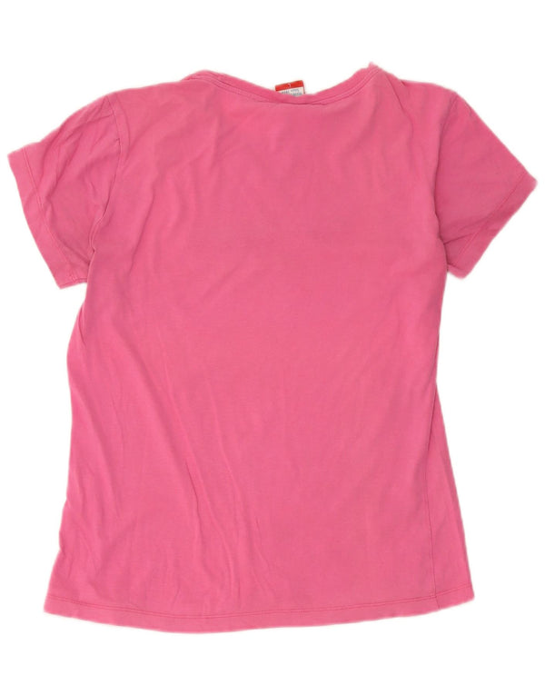 T-shirt grafica Champion da donna Heritage Fit UK 14 Large Rosa