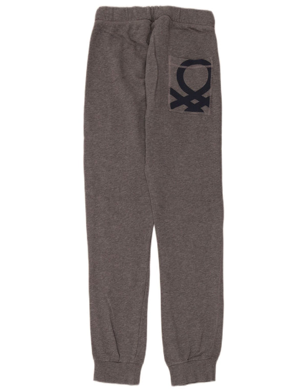 Pantaloni da tuta con grafica da ragazzo Benetton Joggers 15-16 anni Grigi