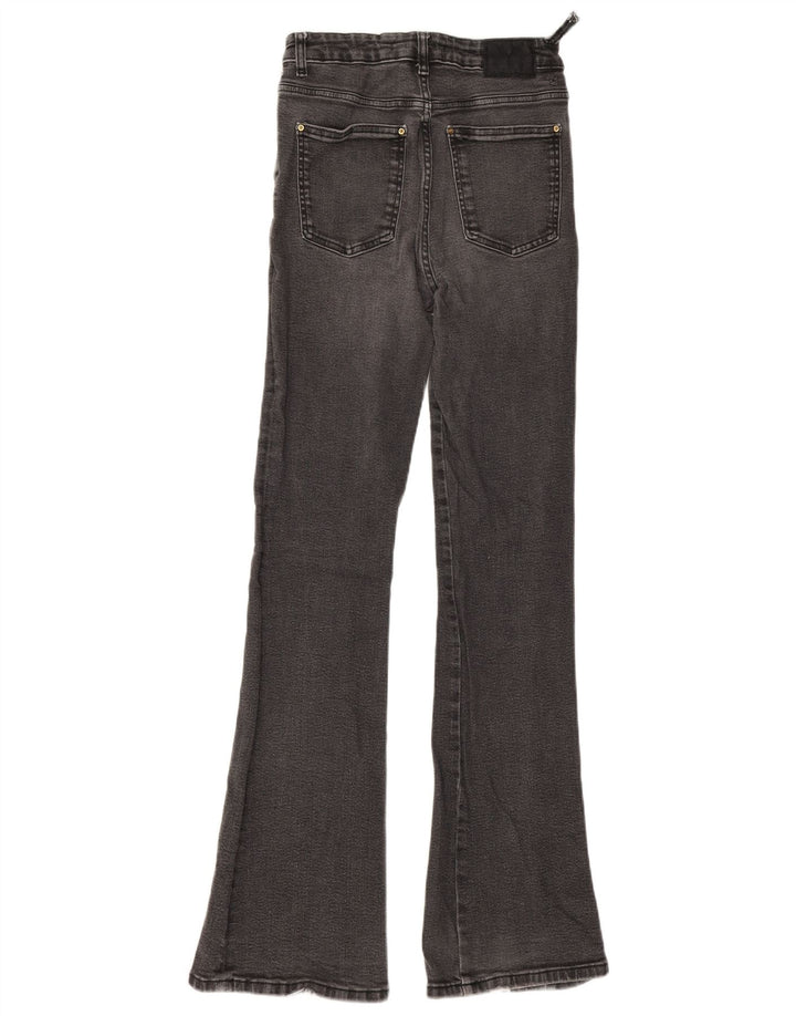 Jeans svasati da donna Zara EU 38 Small W28 L34 Grigio