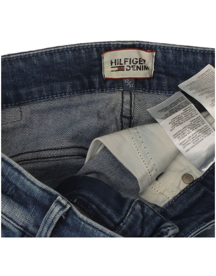 Jeans slim da uomo Tommy Hilfiger W32 L29 cotone blu