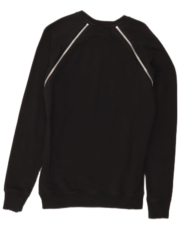 Felpa da donna Diesel UK 14 cotone nero medio