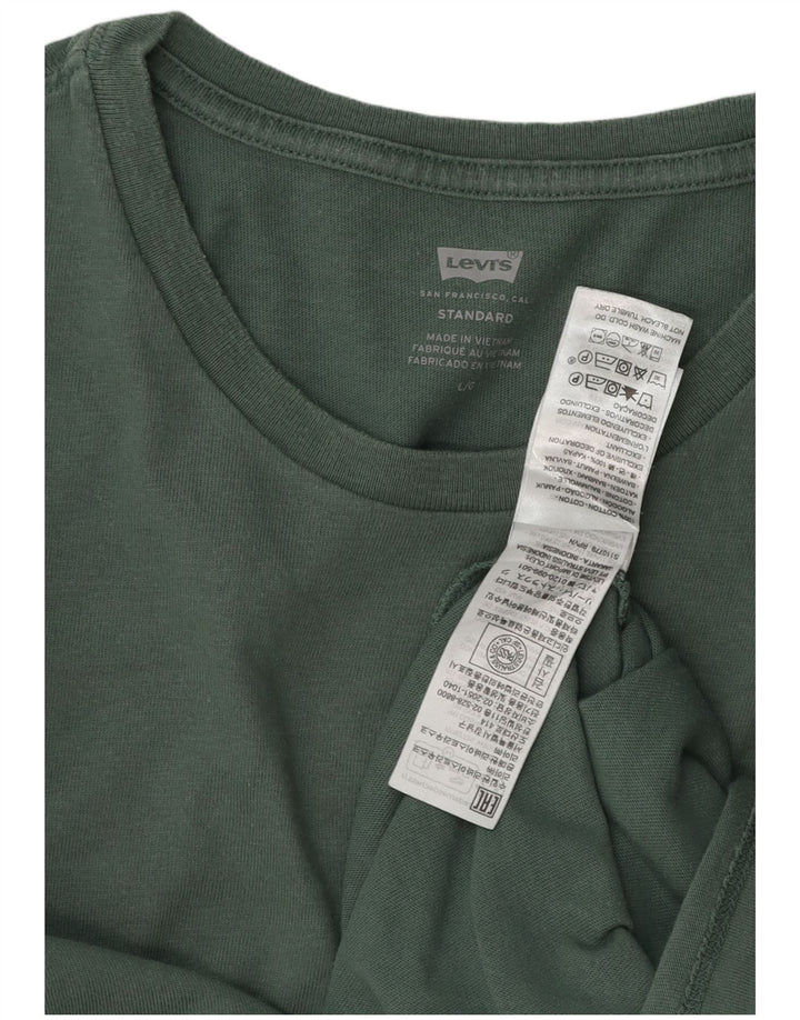 T-shirt standard da uomo Levi's Top grande in cotone verde
