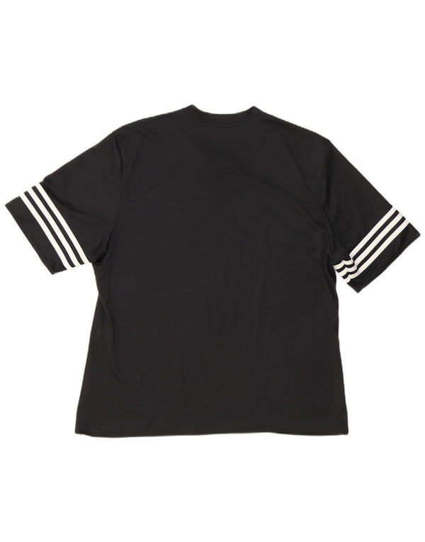 Maglietta Adidas Climalite da uomo XL nera
