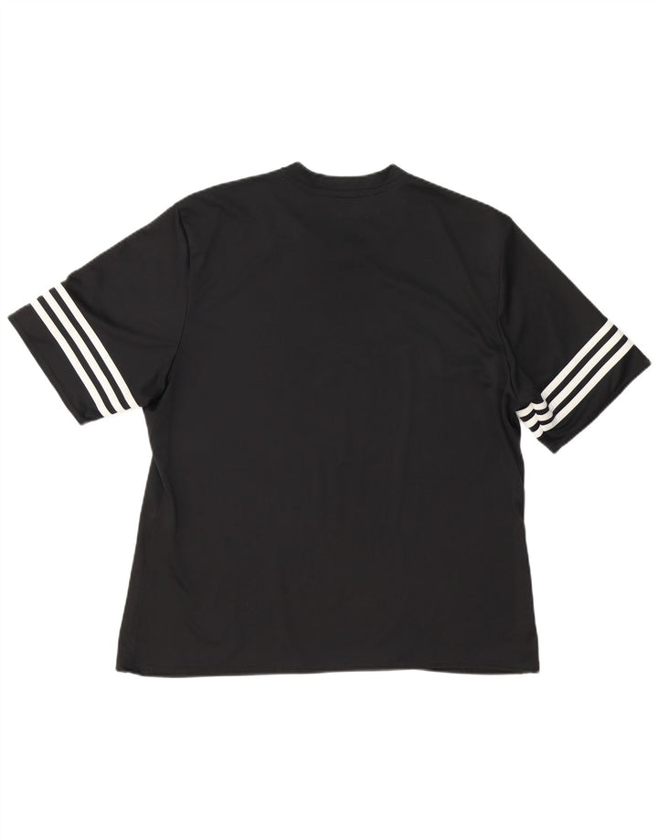Maglietta Adidas Climalite da uomo XL nera