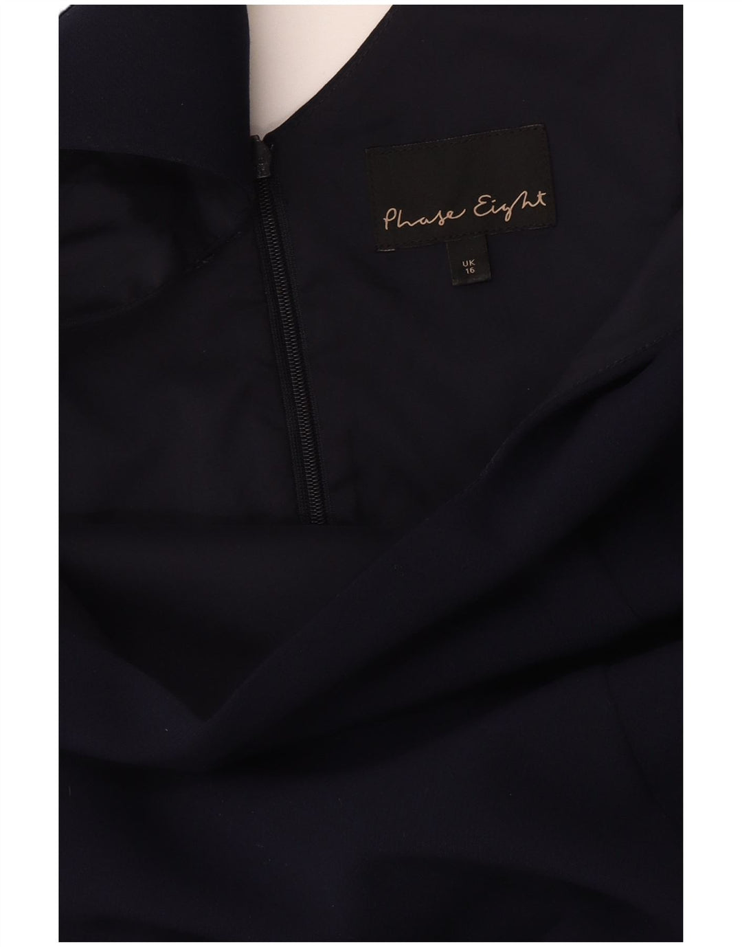 Abito tubino senza maniche da donna Phase Eight UK 16 Large Blu Navy