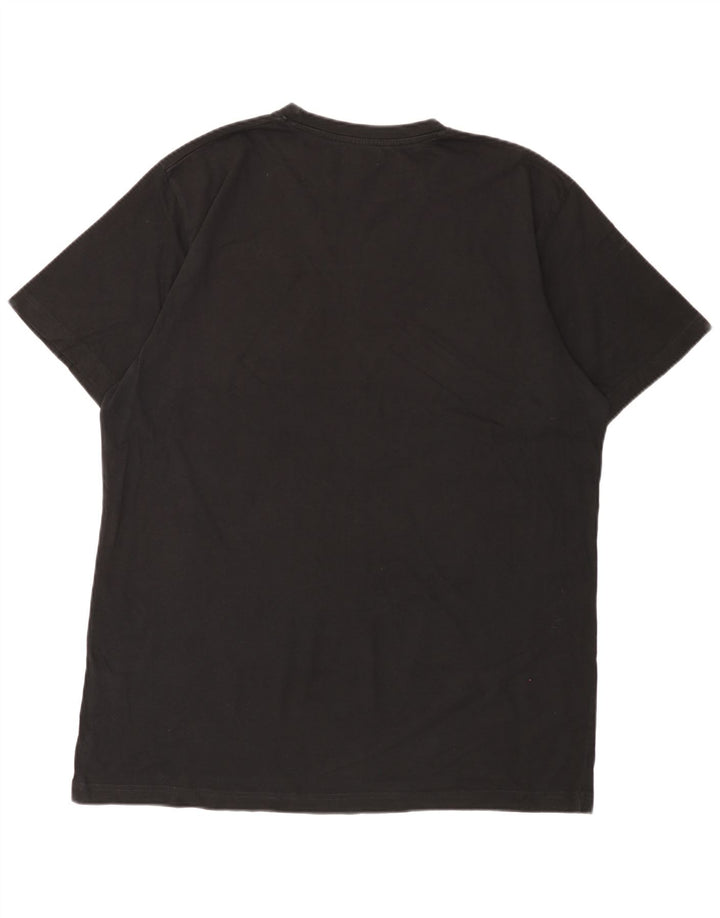 T-shirt uomo Kappa Top 3XL cotone nero