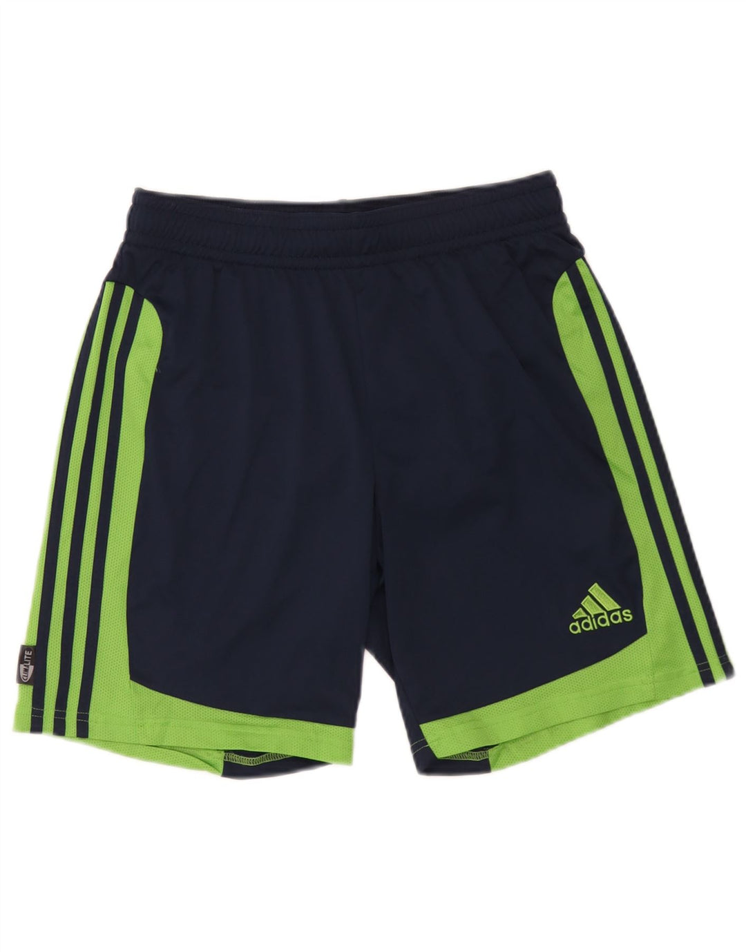 Pantaloncini sportivi Adidas Clima 365 da uomo, poliestere color block medio blu navy