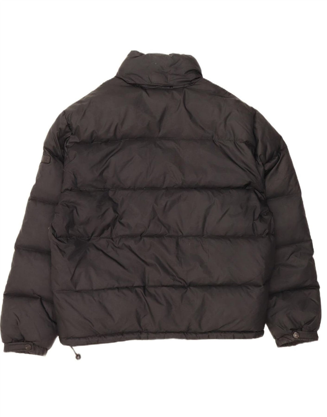 GAS Mens Padded Jacket UK 42 XL Black Nylon