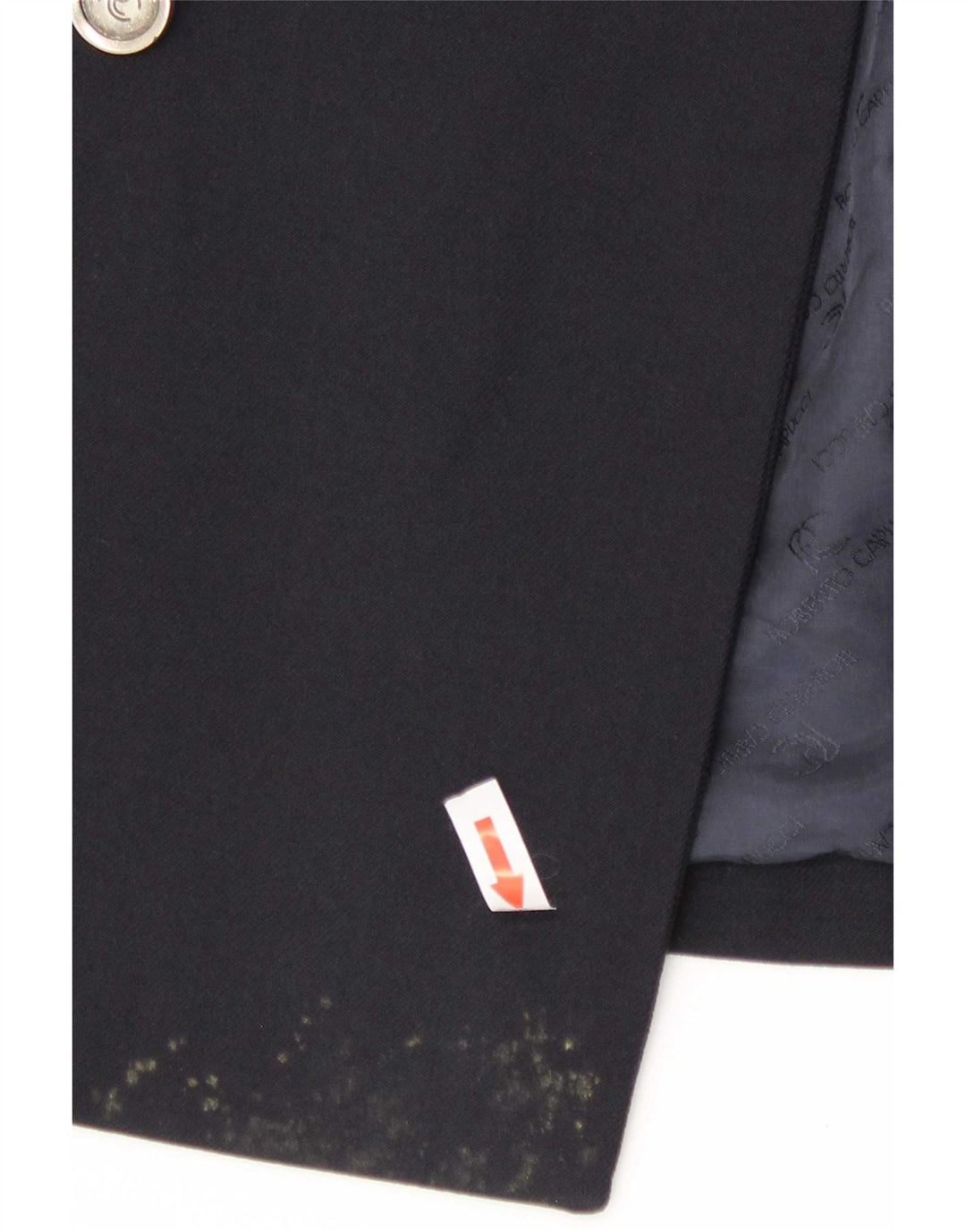 Giacca Blazer Doppiopetto Uomo Roberto Capucci IT 54 2XL Blu Navy