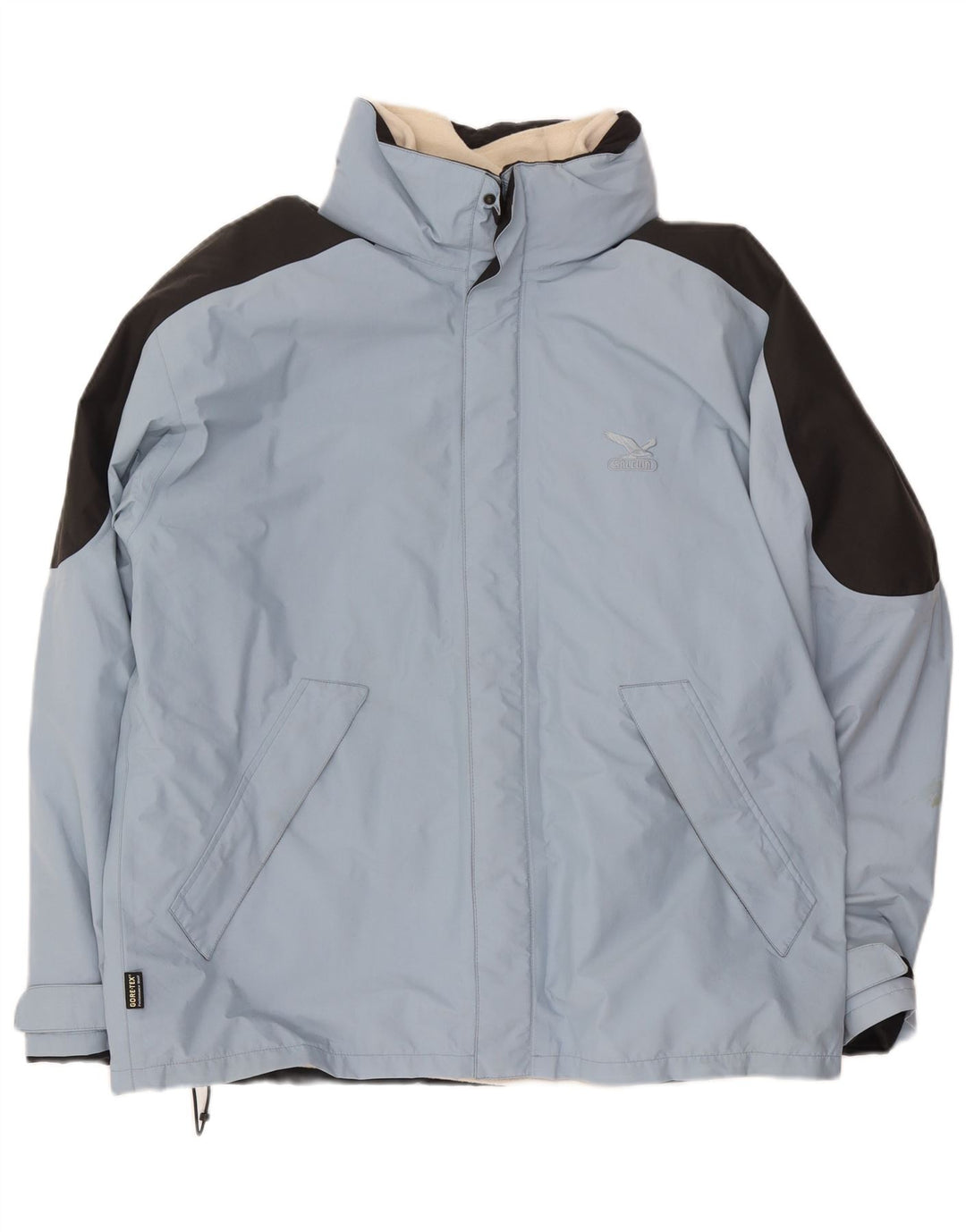 Giacca da sci da uomo SALEWA UK 42 XL Blu Colourblock Poliestere
