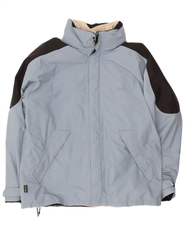 Giacca da sci da uomo SALEWA UK 42 XL Blu Colourblock Poliestere
