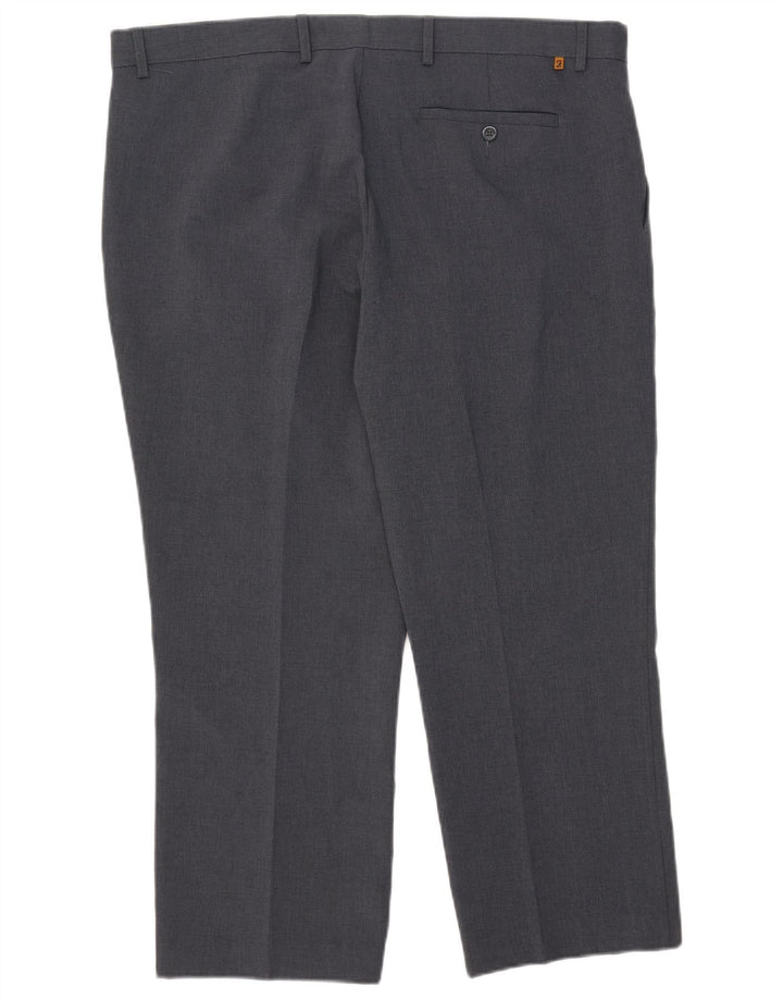Pantaloni corti dritti da uomo Farah W42 L27 poliestere grigio