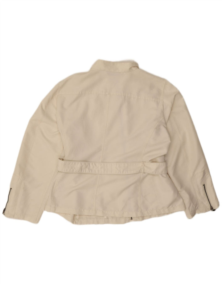 Giubbotto bomber da donna Blue Side UK 20 2XL Poliestere bianco