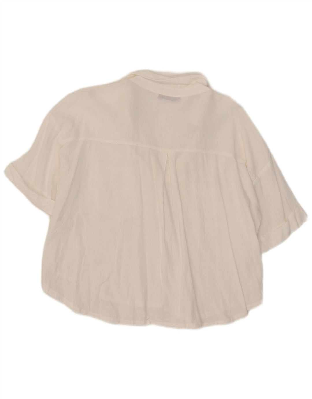 Camicia oversize da donna Zara UK 14 bianca media
