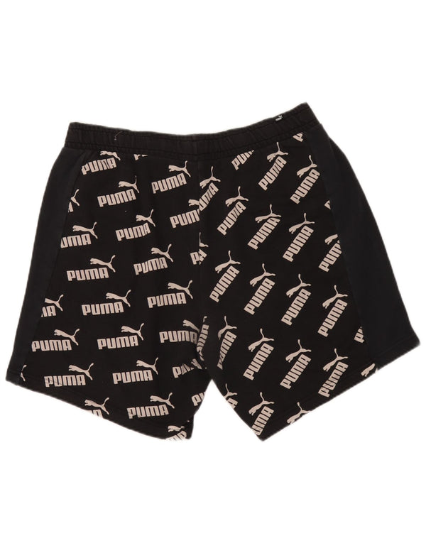 Pantaloncini sportivi grafici da uomo Puma XL neri