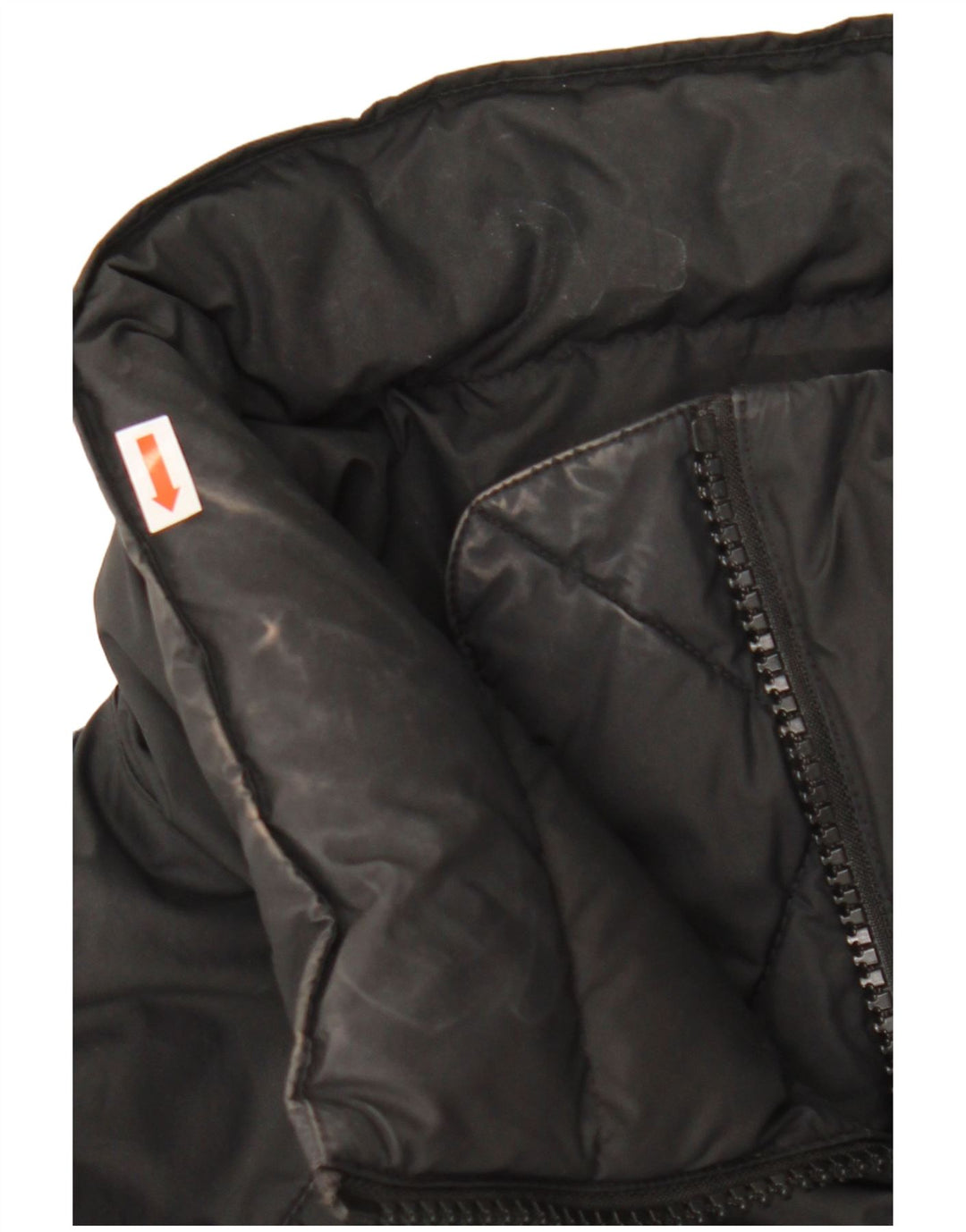 Giacca imbottita grafica oversize da donna Nike UK 6 XS poliestere nero