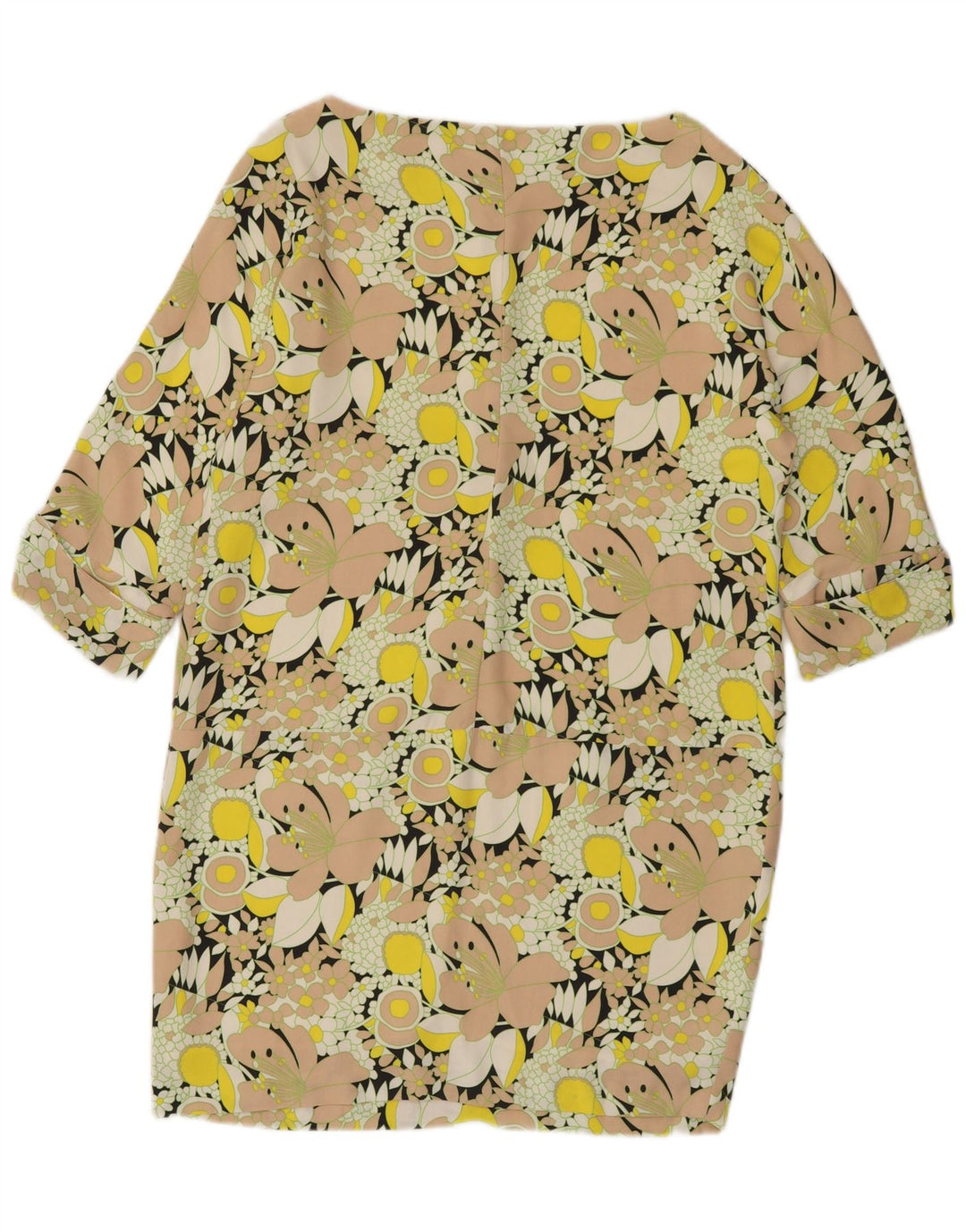 Abito a trapezio da donna Massimo Dutti EU 44 XL floreale multicolore