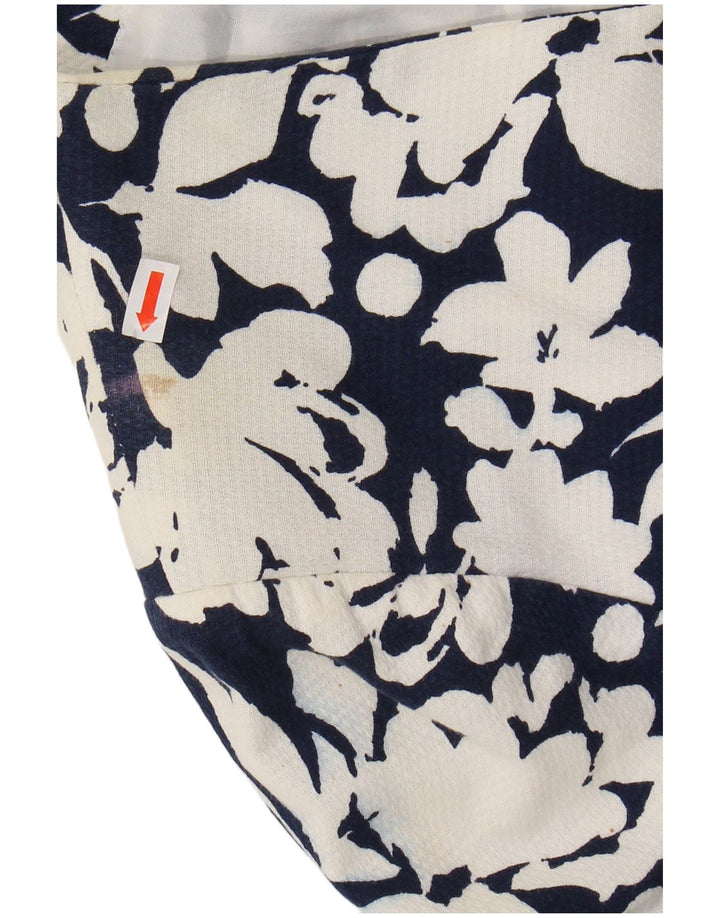 LUISA SPAGNOLI Giacca Blazer da Donna con Maniche a 3/4 IT 46 Large Blu Navy