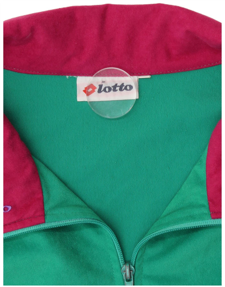 Giacca da ginnastica da donna Lotto XL multicolore Colourblock retrò