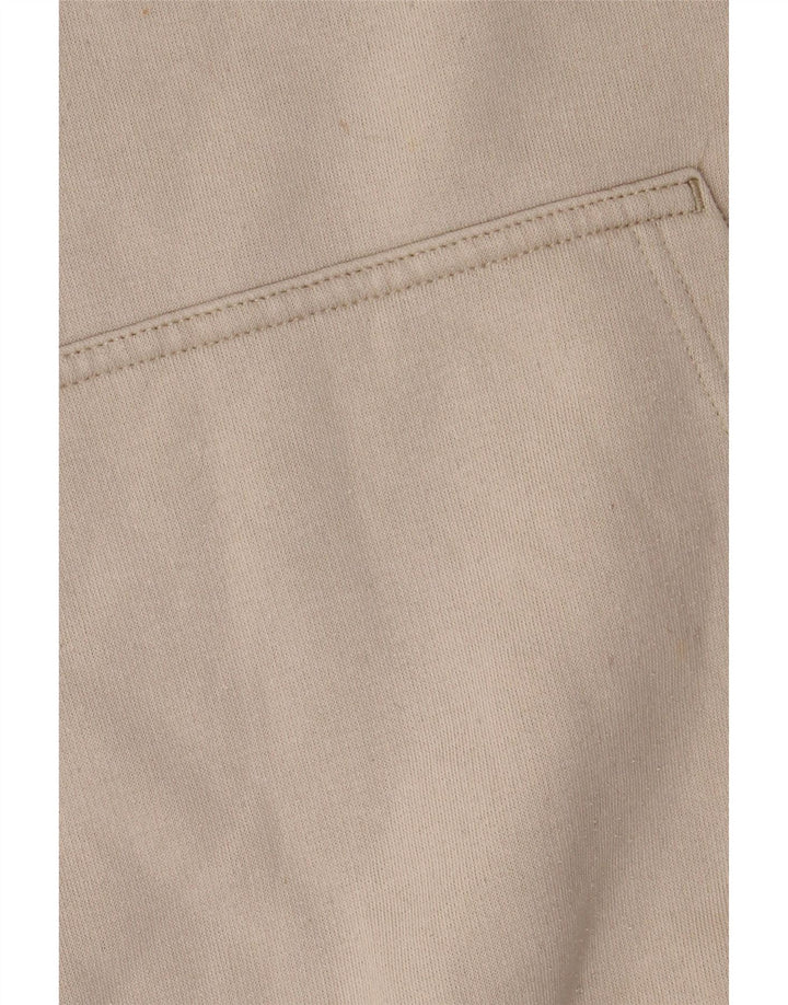 Maglione con cappuccio grafico da uomo Champion in cotone beige medio