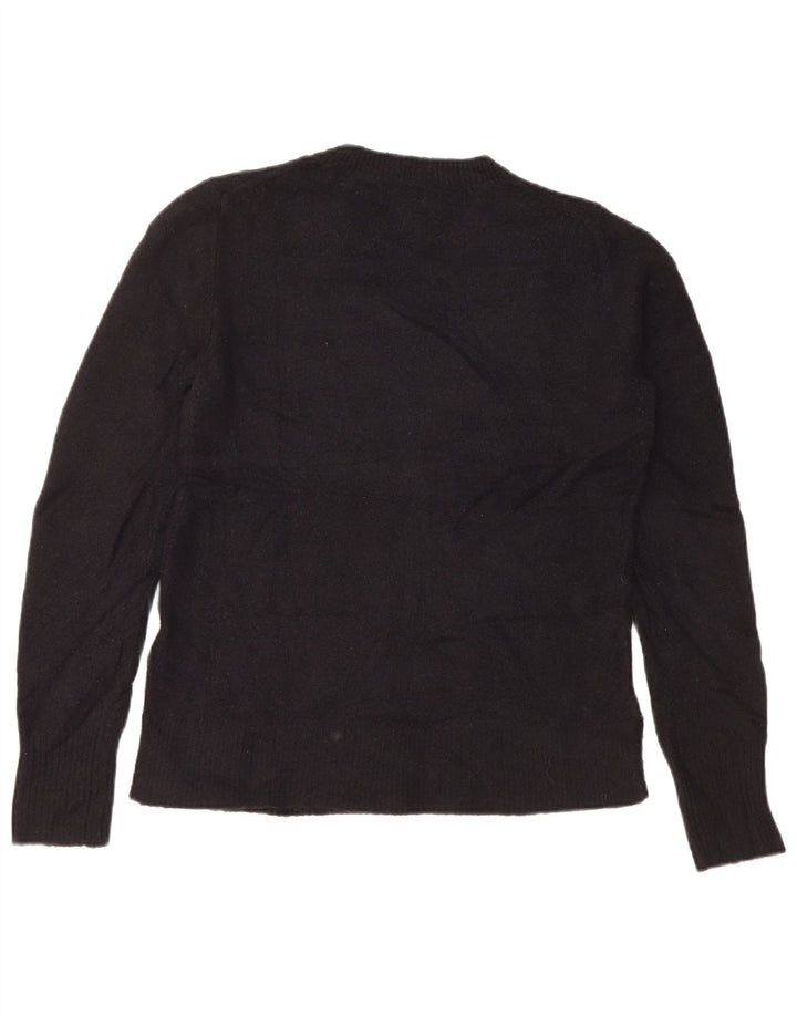 Maglione maglione girocollo da donna J. Crew XS acrilico nero