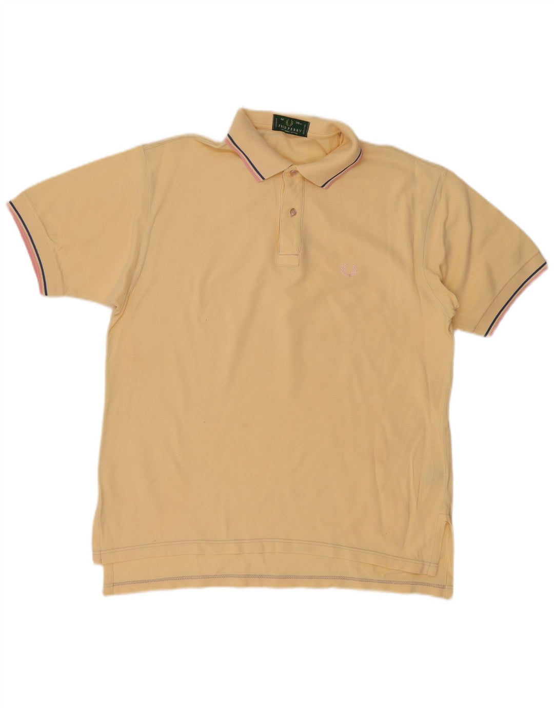 Polo da uomo FRED PERRY in cotone beige medio