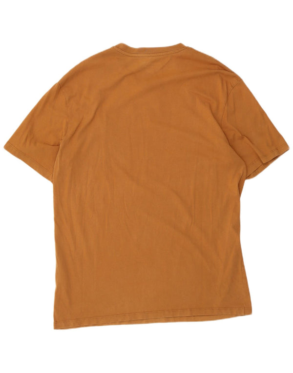 Jack & Jones T-shirt grafica da uomo Top XL in cotone marrone