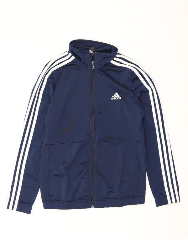 Giacca da tuta da donna ADIDAS UK 14 medio blu navy