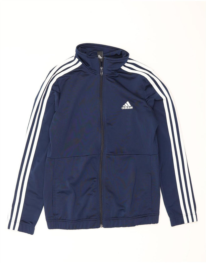 Giacca da tuta da donna ADIDAS UK 14 medio blu navy