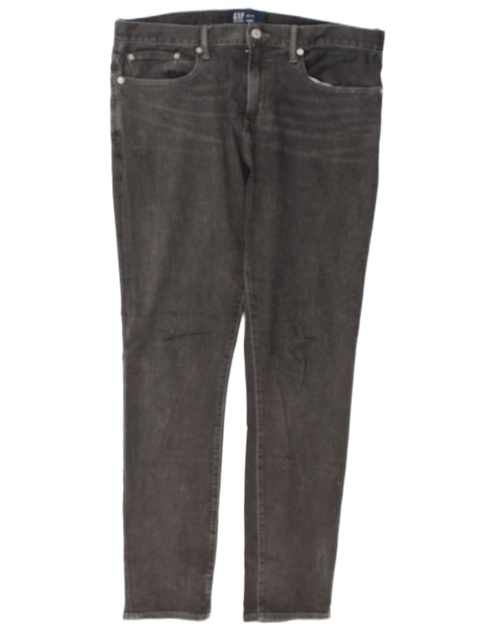 Jeans skinny da uomo Gap W34 L32 cotone grigio