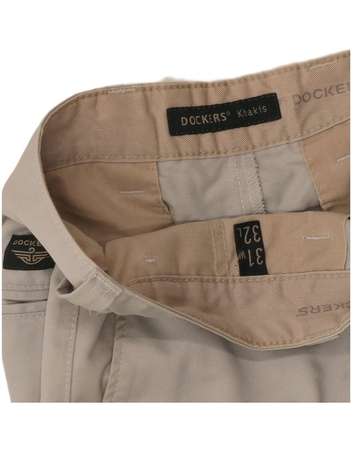 Pantaloni chino dritti da uomo Dockers W31 L32 Grigi