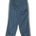Pantaloni da tuta grafica da uomo Adidas UK 38 medio poliestere blu navy