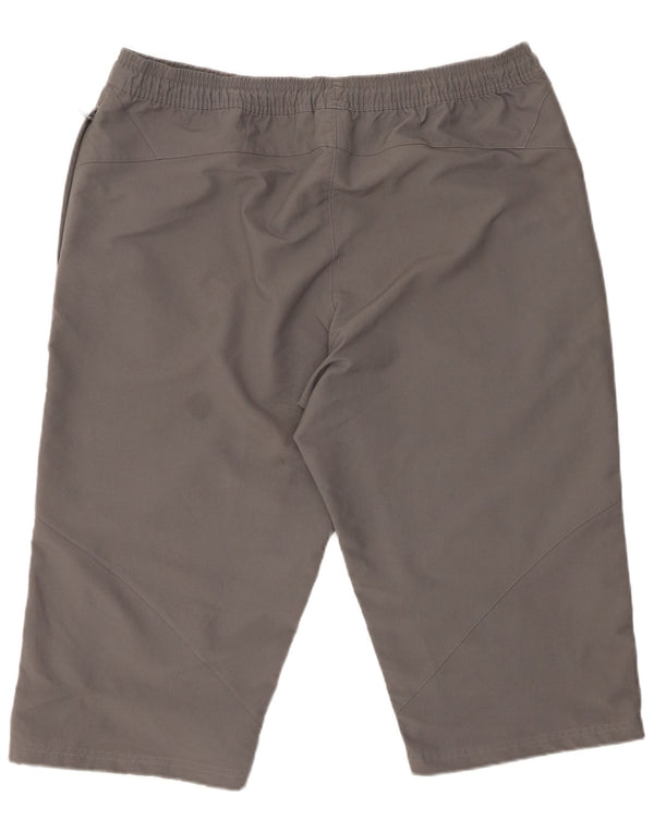 Pantaloncini sportivi Bermuda da uomo ADIDAS XL grigio poliestere