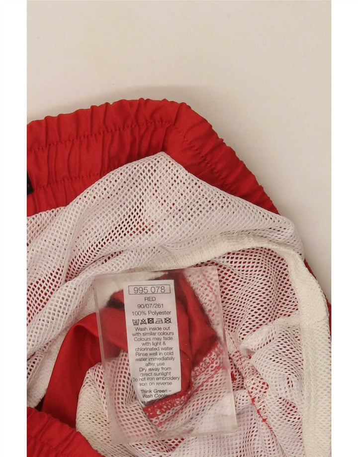 Pantaloncini da bagno da uomo M&Co poliestere rosso medio