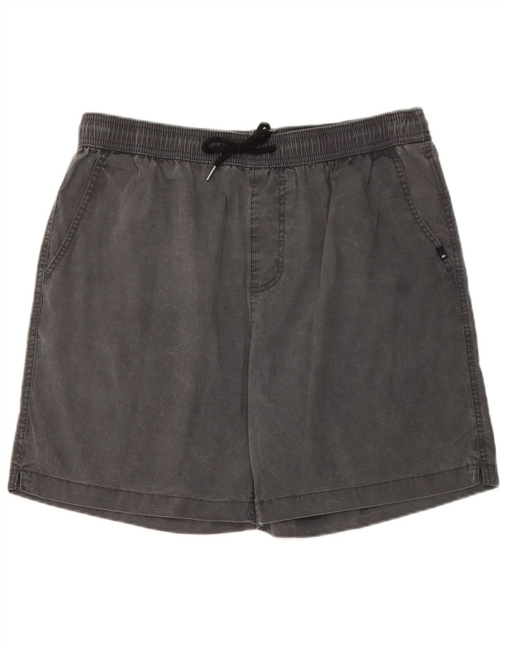 Pantaloncini Quiksilver da uomo medi W32 in cotone grigio